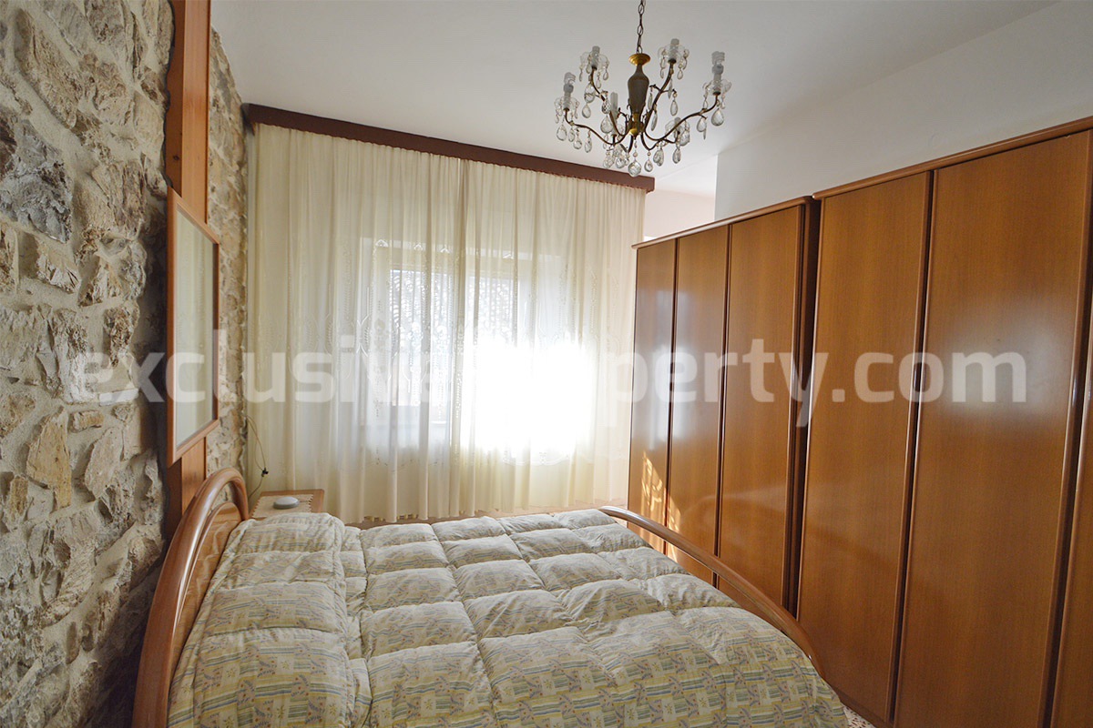 Furnished Town House with Garden and Garage for Sale in Montemitro - Molise - Near the Adriatic Sea