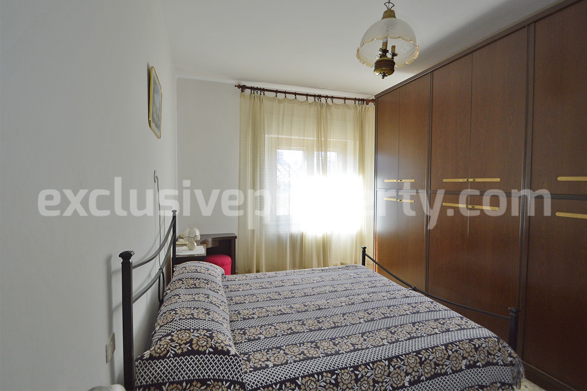 Furnished Town House with Garden and Garage for Sale in Montemitro - Molise - Near the Adriatic Sea