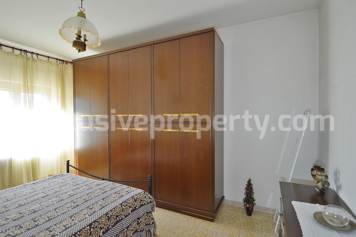 Furnished Town House with Garden and Garage for Sale in Montemitro - Molise - Near the Adriatic Sea