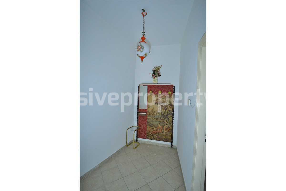 Furnished Town House with Garden and Garage for Sale in Montemitro - Molise - Near the Adriatic Sea