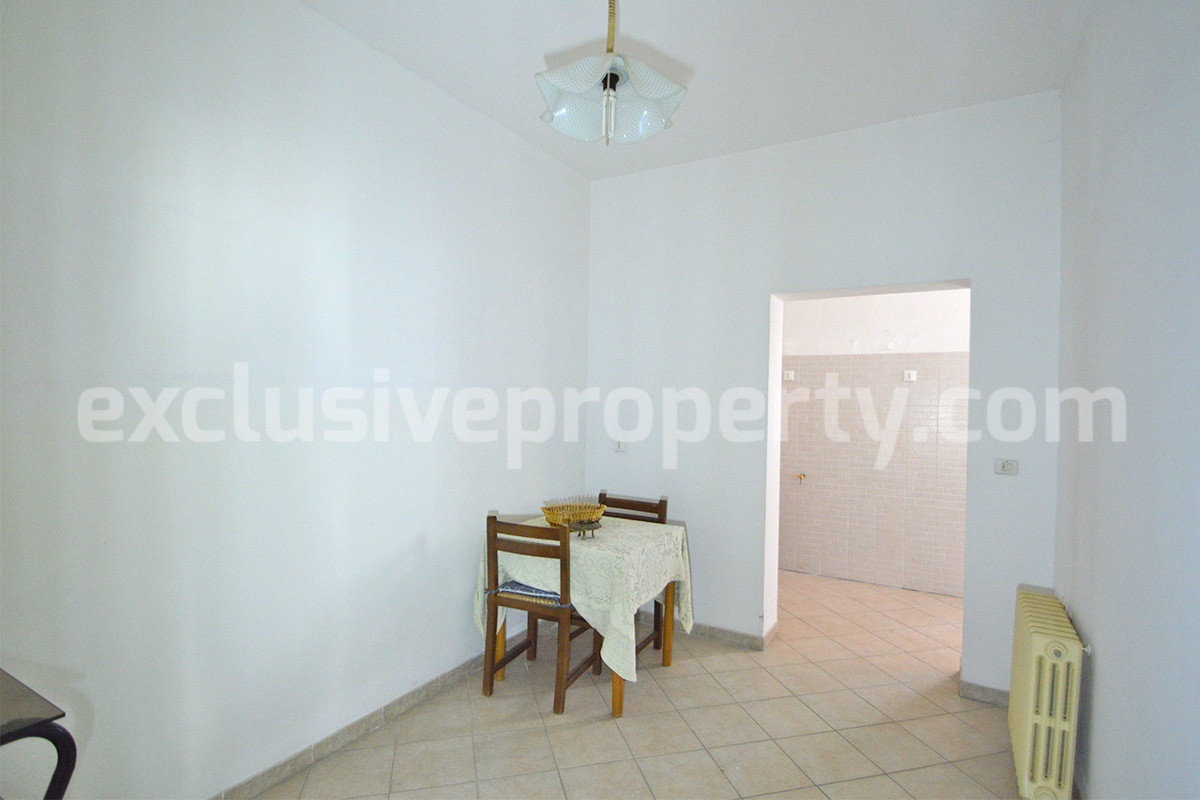 Furnished Town House with Garden and Garage for Sale in Montemitro - Molise - Near the Adriatic Sea