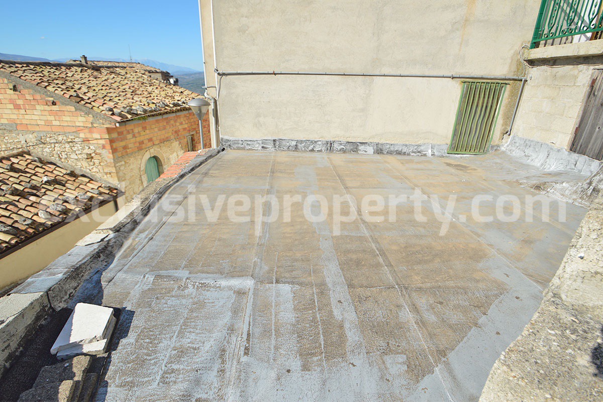 Furnished Town House with Garden and Garage for Sale in Montemitro - Molise - Near the Adriatic Sea