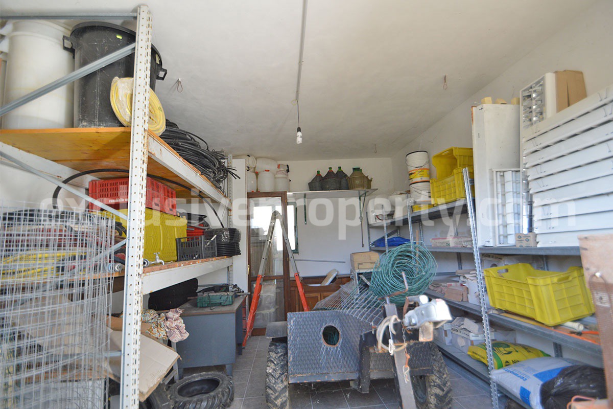 Furnished Town House with Garden and Garage for Sale in Montemitro - Molise - Near the Adriatic Sea