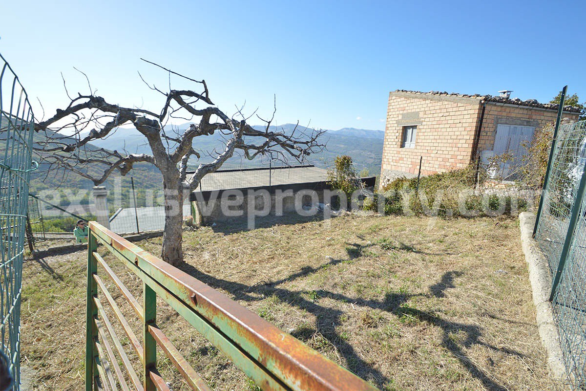 Furnished Town House with Garden and Garage for Sale in Montemitro - Molise - Near the Adriatic Sea