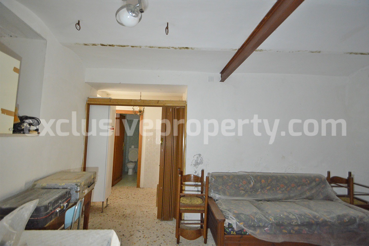 Stone Town House for Sale in the Medieval Centre of Montemitro - Molise - Near the Adriatic Coast