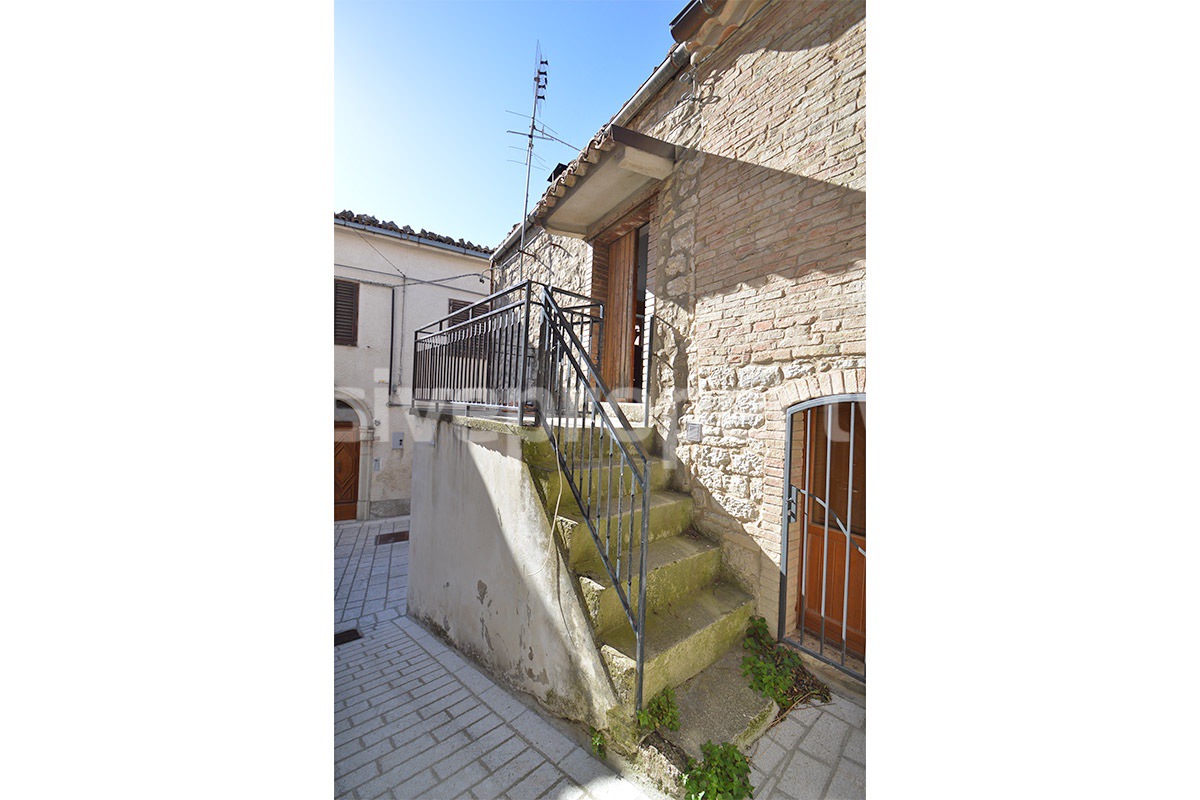 Stone Town House for Sale in the Medieval Centre of Montemitro - Molise - Near the Adriatic Coast