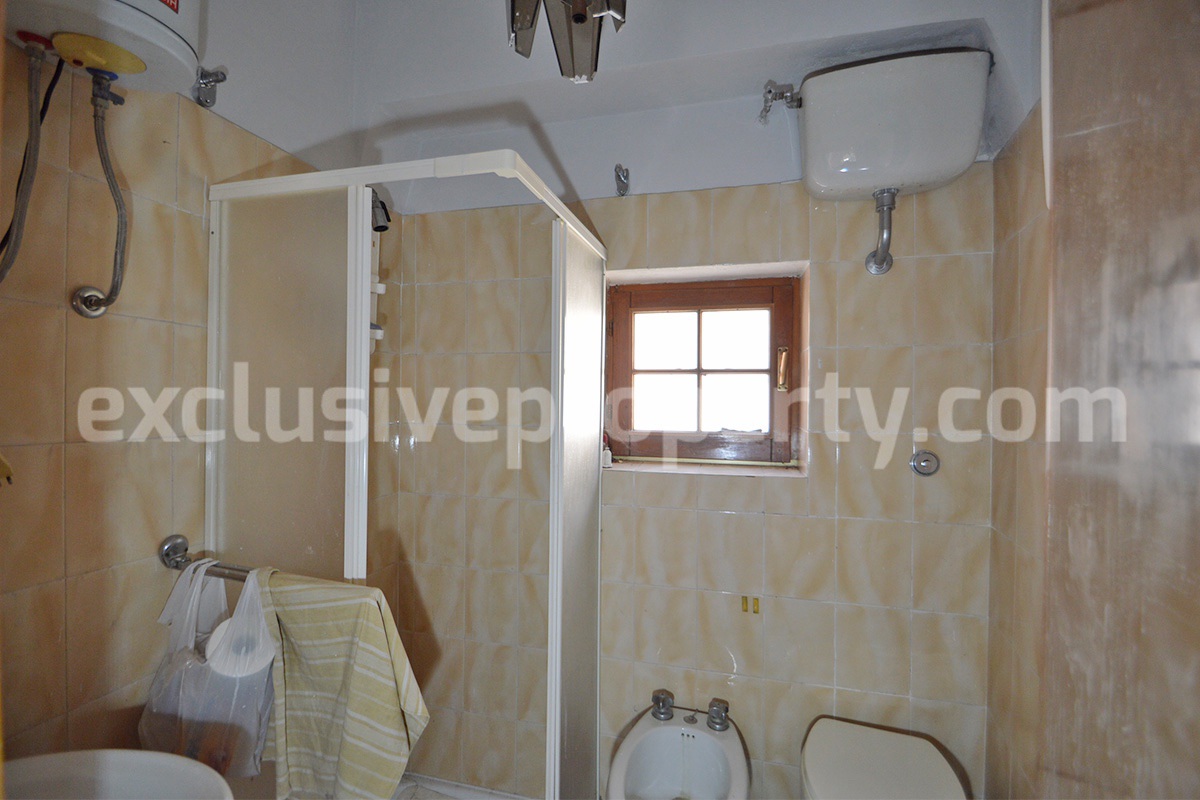 Stone Town House for Sale in the Medieval Centre of Montemitro - Molise - Near the Adriatic Coast