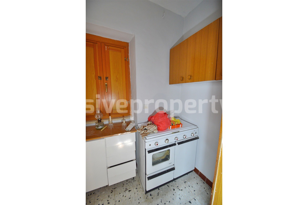 Stone Town House for Sale in the Medieval Centre of Montemitro - Molise - Near the Adriatic Coast