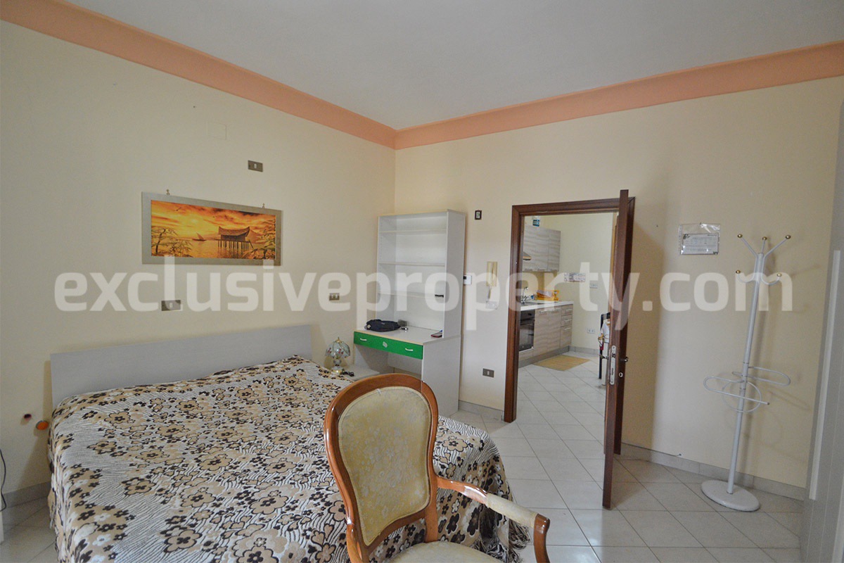 Property with Two Apartments - Terraces - Garden and Commercial Unit for Sale in Mafalda in Molise