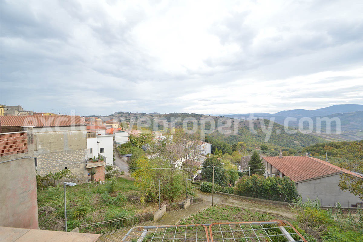 Property with Two Apartments - Terraces - Garden and Commercial Unit for Sale in Mafalda in Molise