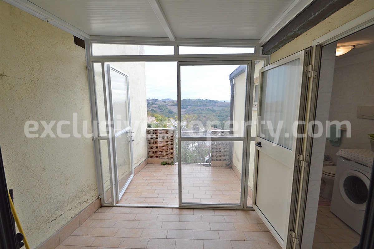 Property with Two Apartments - Terraces - Garden and Commercial Unit for Sale in Mafalda in Molise