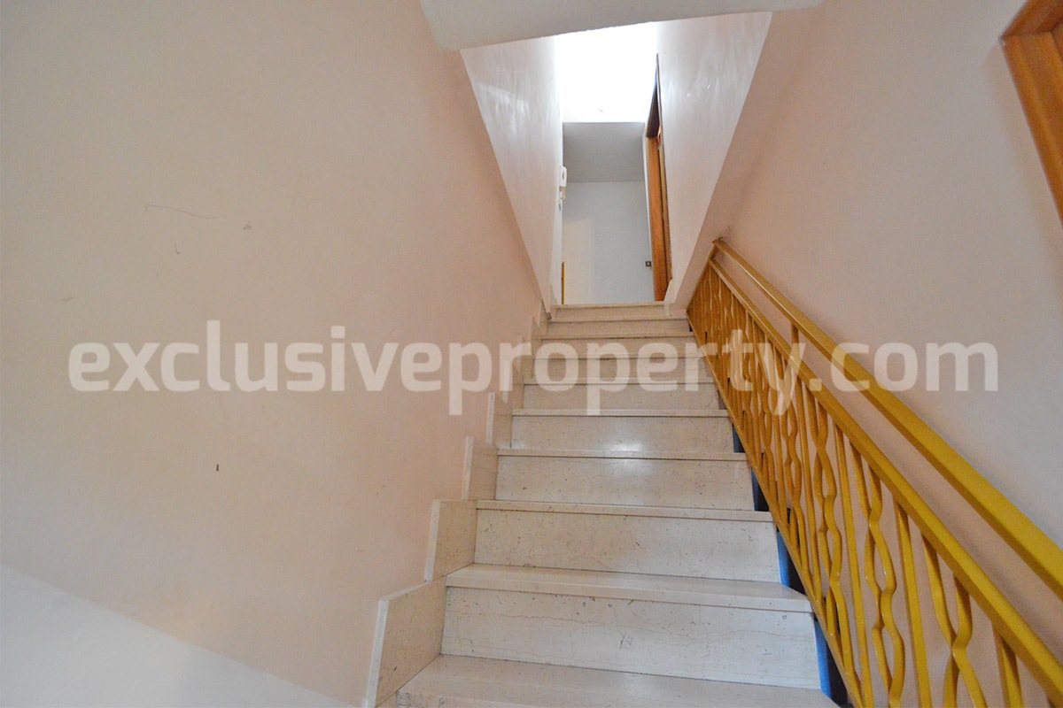 Property with Two Apartments - Terraces - Garden and Commercial Unit for Sale in Mafalda in Molise