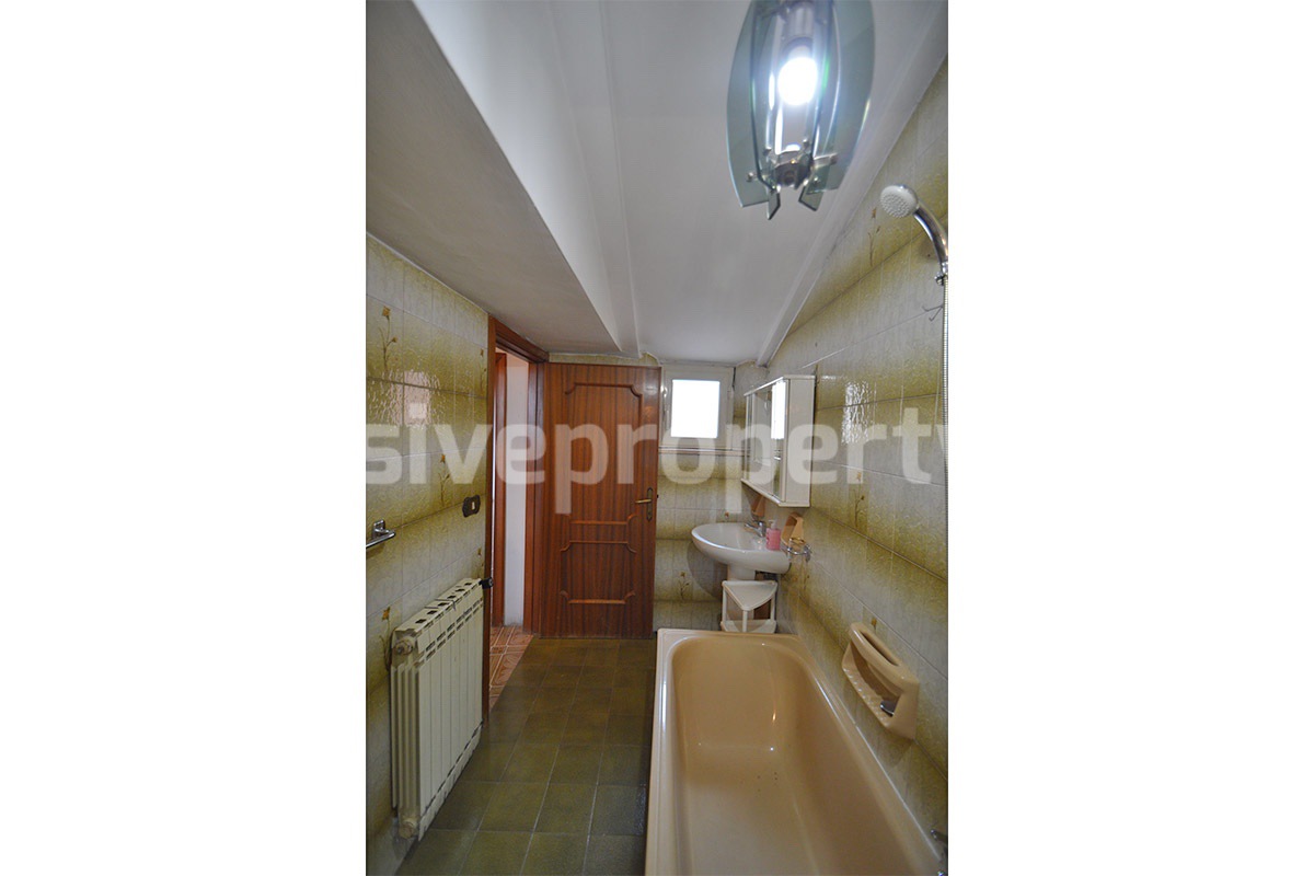 Property with Two Apartments - Terraces - Garden and Commercial Unit for Sale in Mafalda in Molise