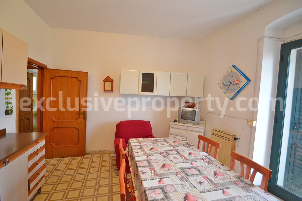 Property with Two Apartments - Terraces - Garden and Commercial Unit for Sale in Mafalda in Molise