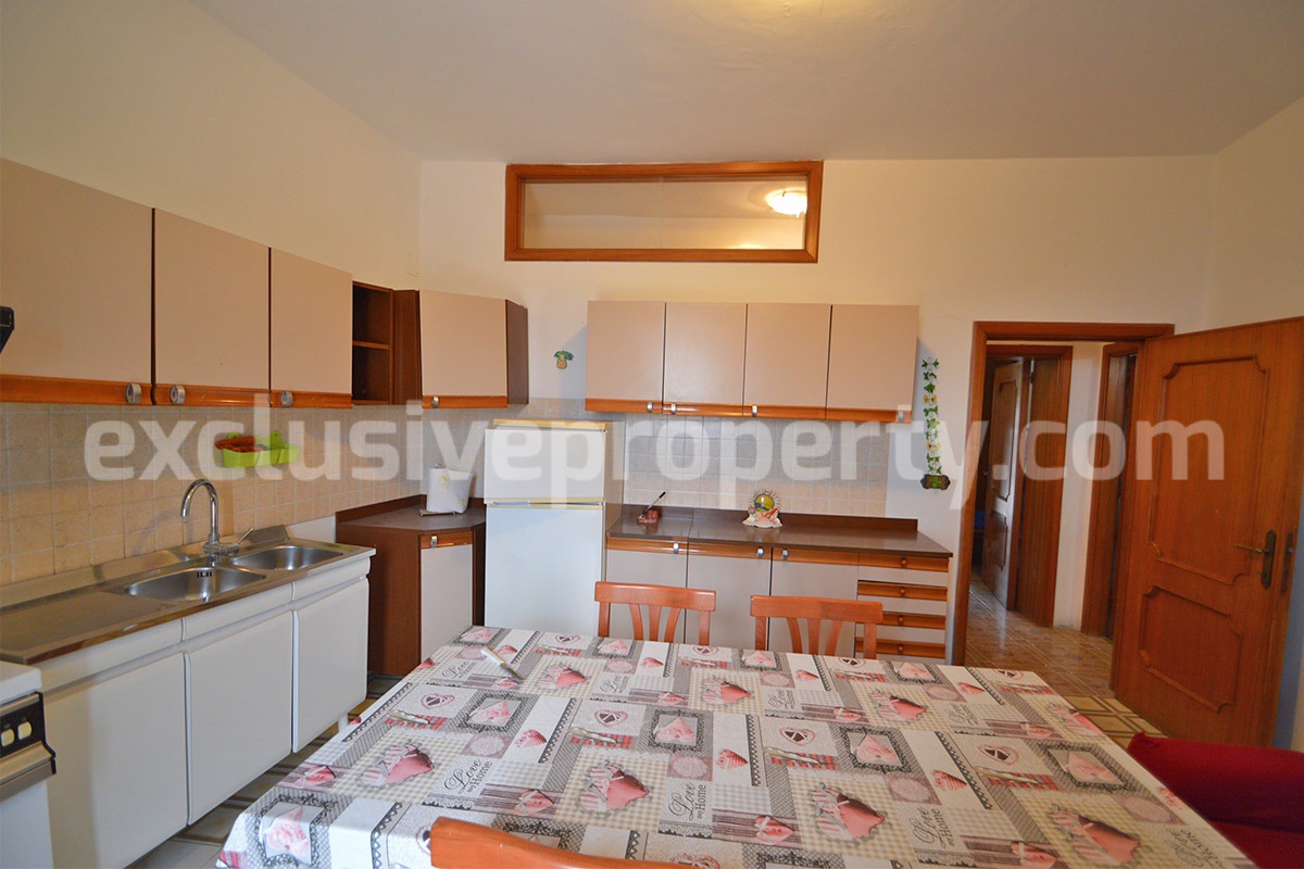 Property with Two Apartments - Terraces - Garden and Commercial Unit for Sale in Mafalda in Molise