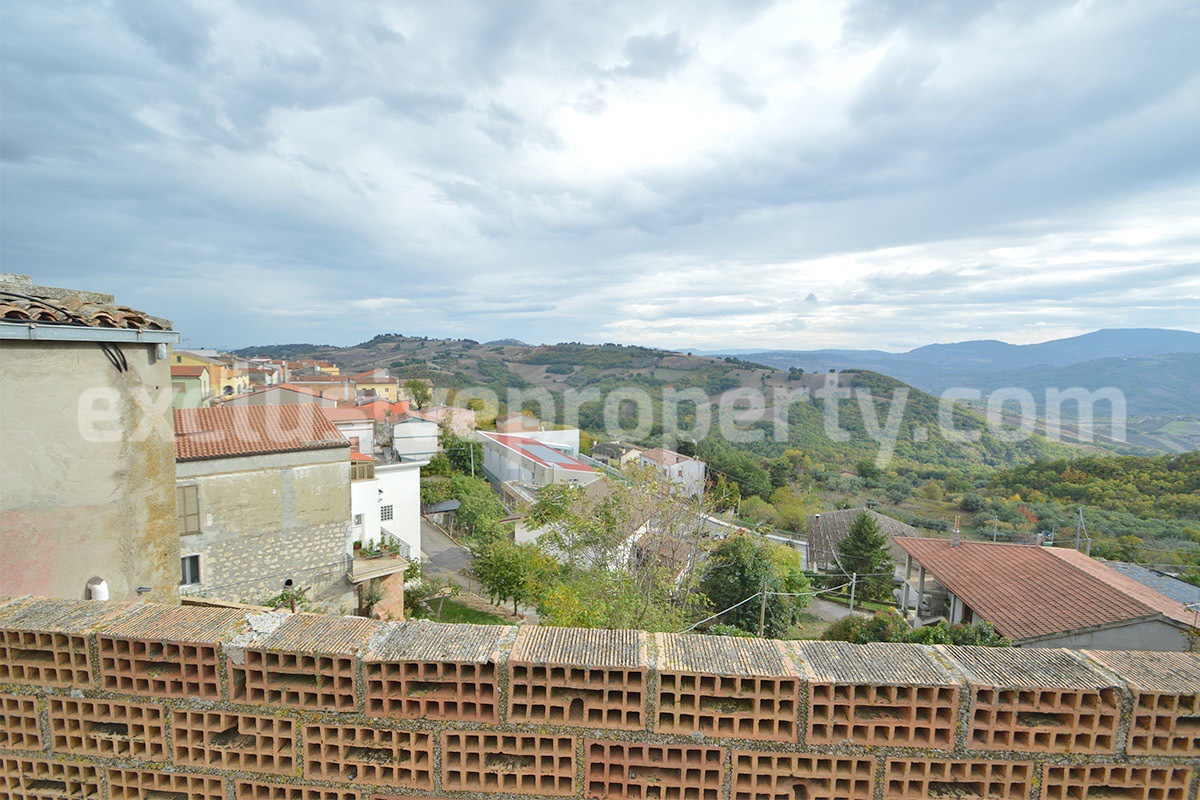 Property with Two Apartments - Terraces - Garden and Commercial Unit for Sale in Mafalda in Molise