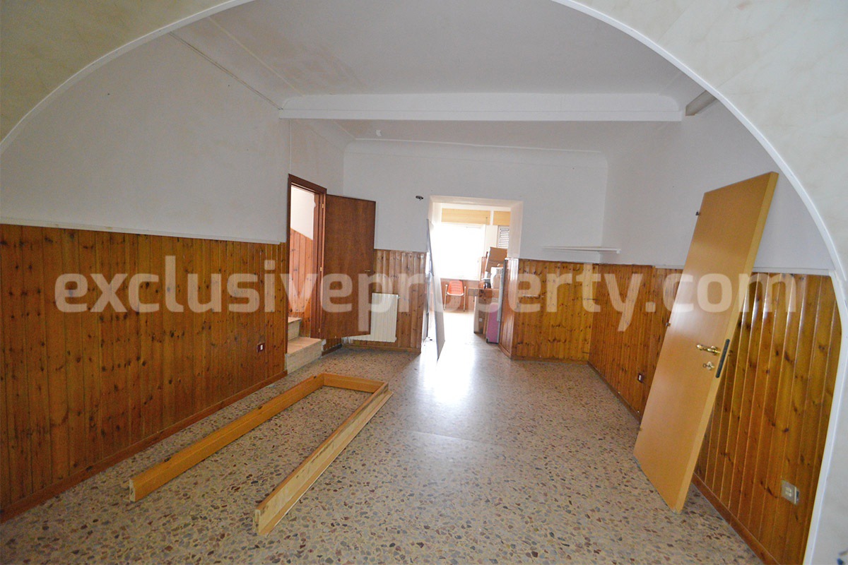 Property with Two Apartments - Terraces - Garden and Commercial Unit for Sale in Mafalda in Molise