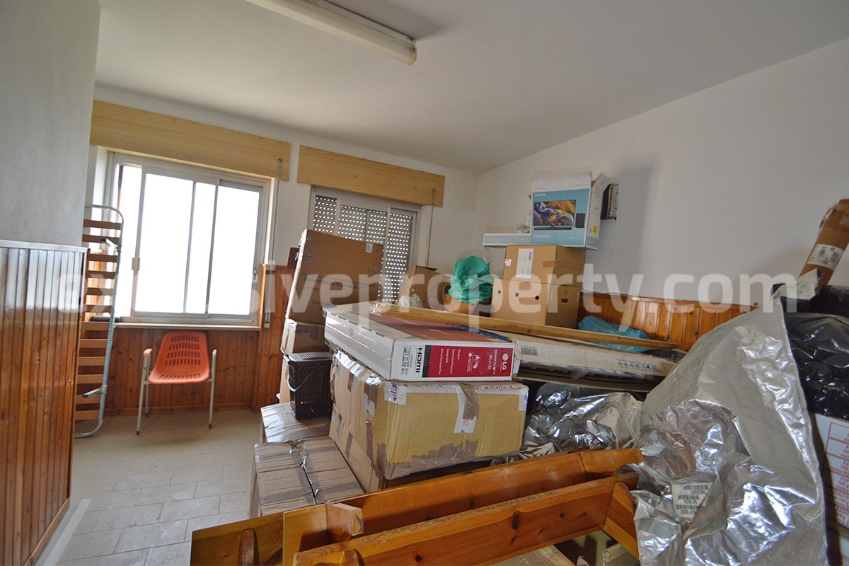 Property with Two Apartments - Terraces - Garden and Commercial Unit for Sale in Mafalda in Molise