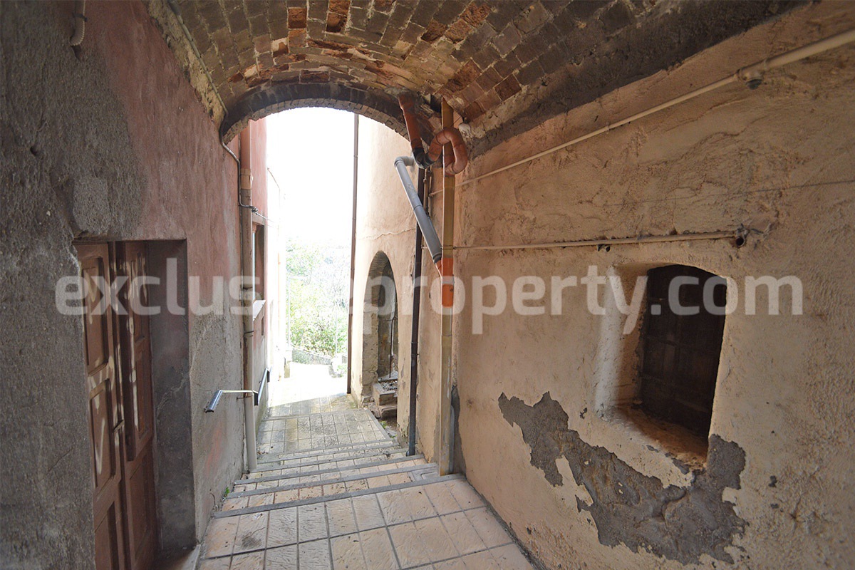 Property with Two Apartments - Terraces - Garden and Commercial Unit for Sale in Mafalda in Molise