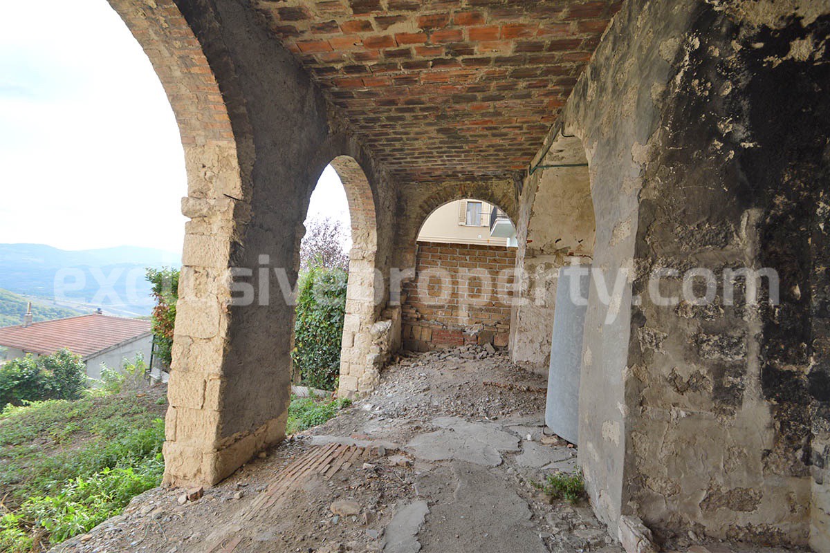 Property with Two Apartments - Terraces - Garden and Commercial Unit for Sale in Mafalda in Molise