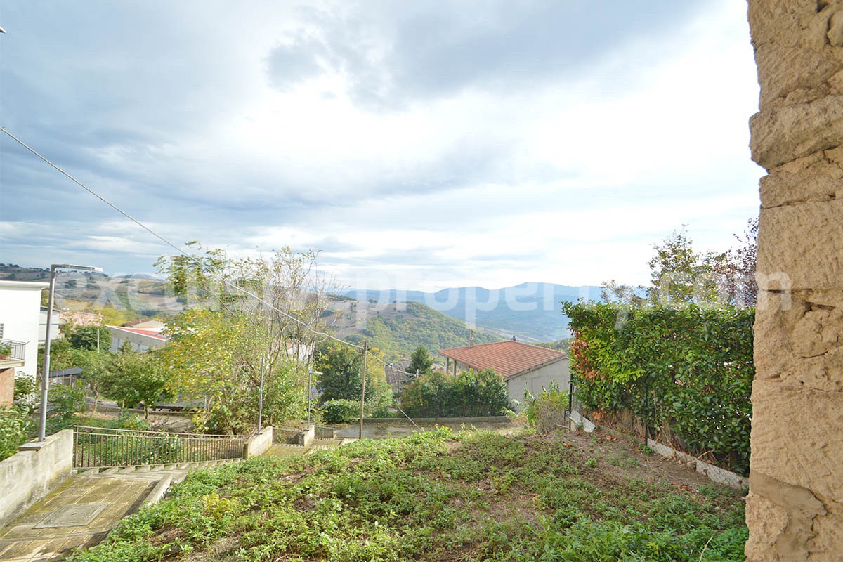 Property with Two Apartments - Terraces - Garden and Commercial Unit for Sale in Mafalda in Molise