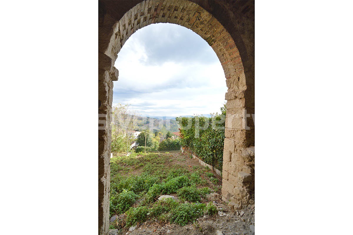 Property with Two Apartments - Terraces - Garden and Commercial Unit for Sale in Mafalda in Molise