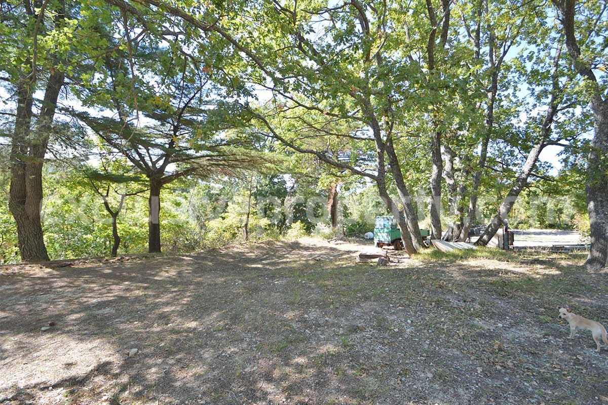 Country House with Land for Sale in Guardialfiera - Molise - Lake and Mountain Views