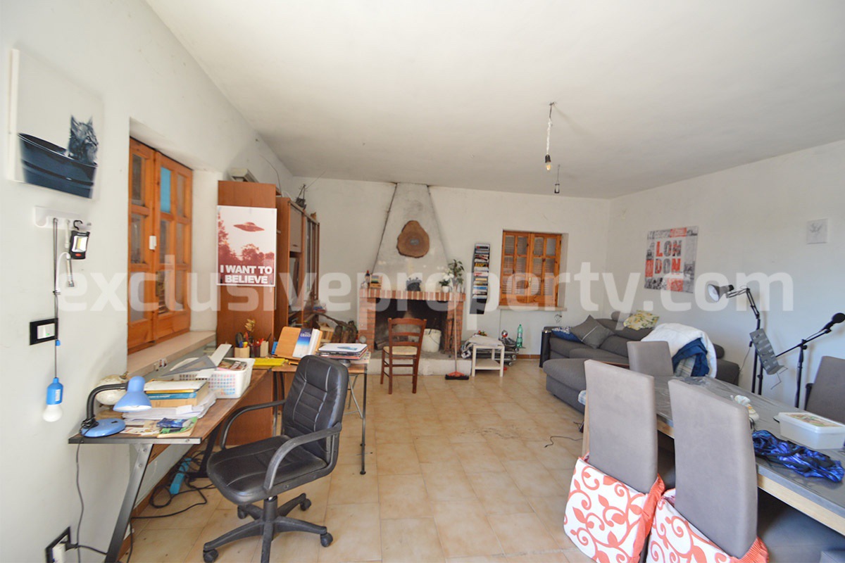 Country House with Land for Sale in Guardialfiera - Molise - Lake and Mountain Views