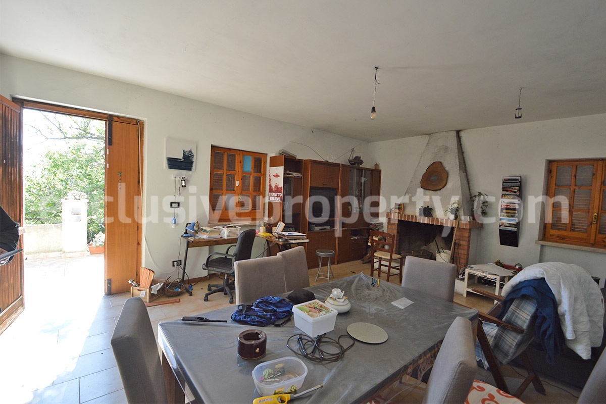 Country House with Land for Sale in Guardialfiera - Molise - Lake and Mountain Views