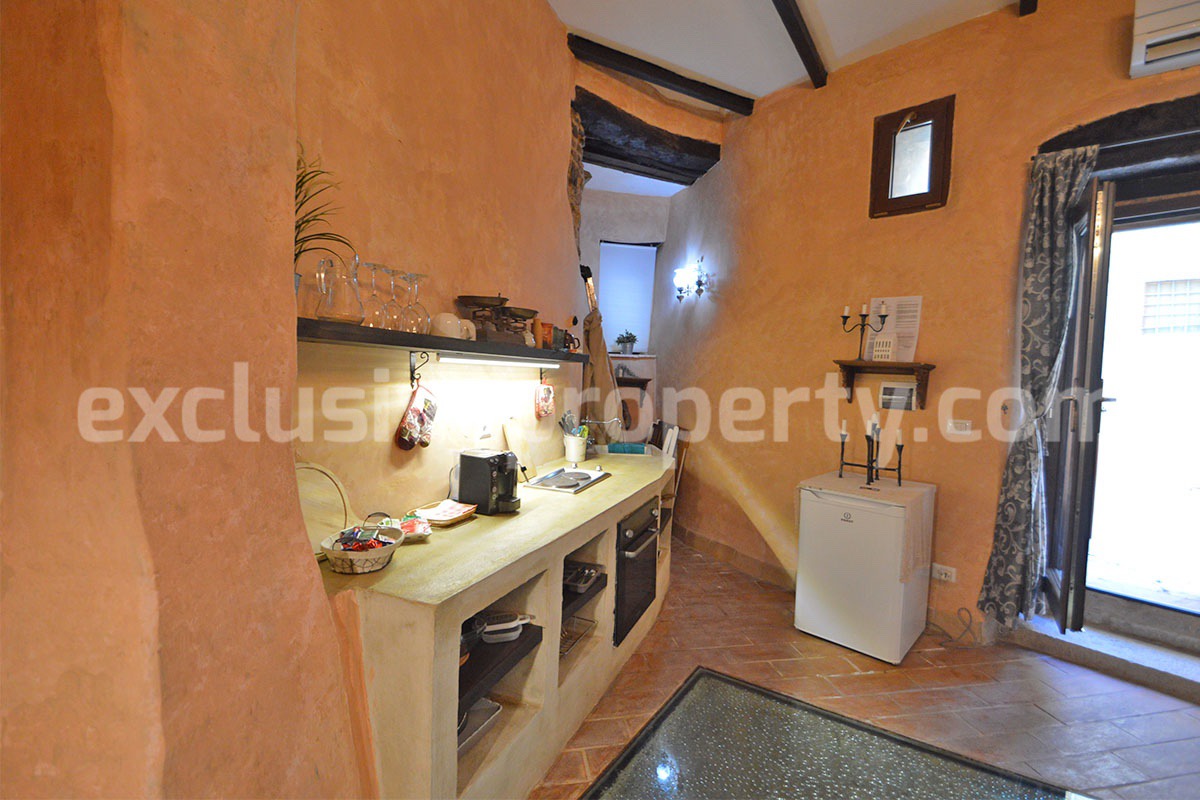 Charming Stone House with Cave for Sale in Civitacampomarano - Authentic Italian Retreat