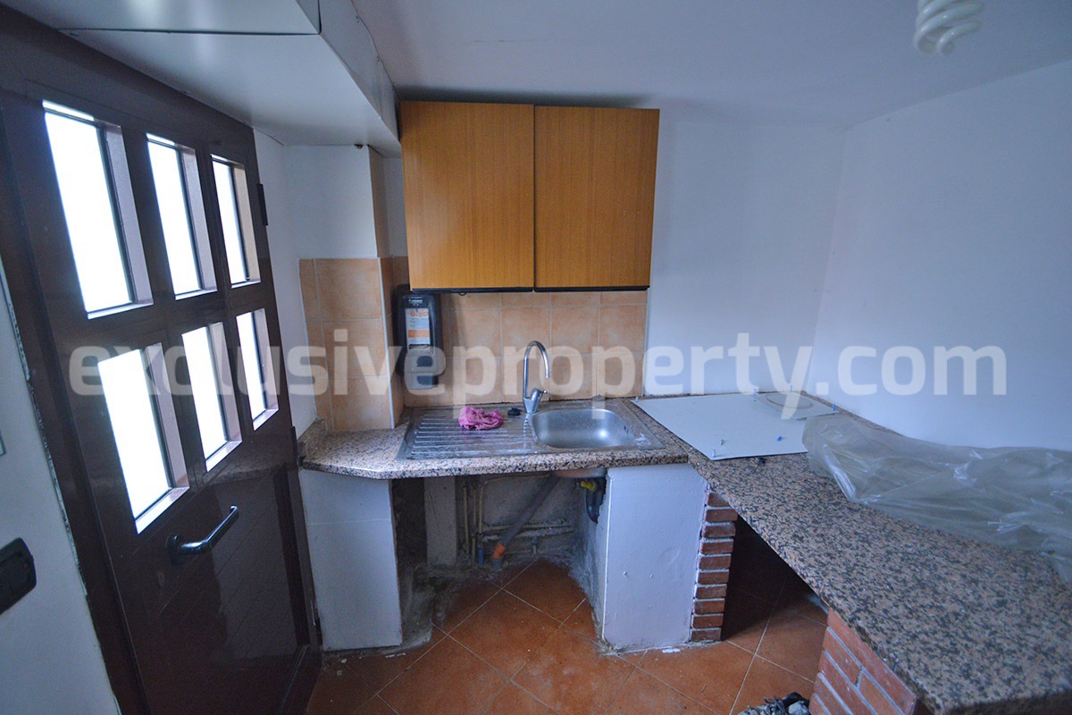 Charming Stone Country House for Sale in Molise - Italy with Land - Fireplace and Panoramic Views