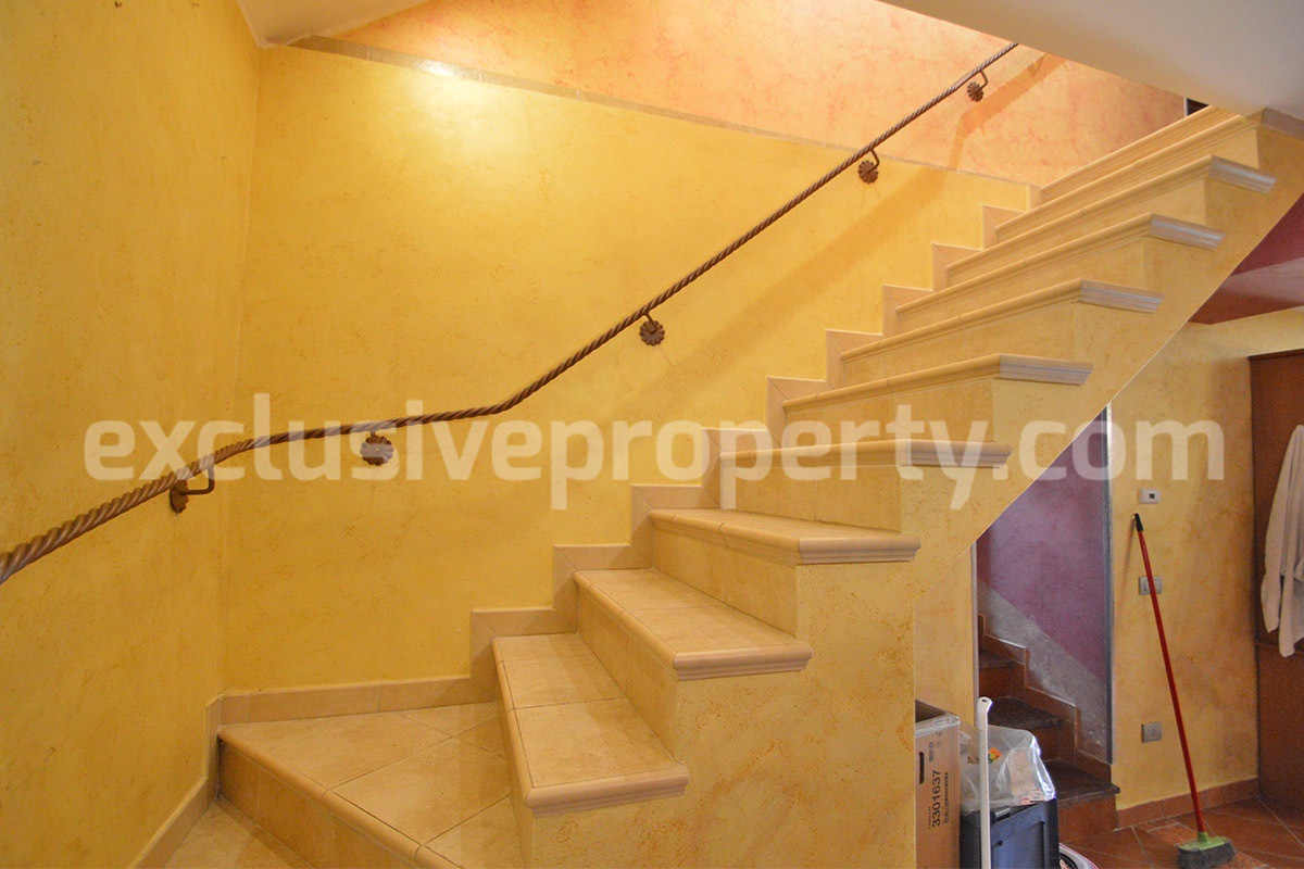 Charming Stone Country House for Sale in Molise - Italy with Land - Fireplace and Panoramic Views