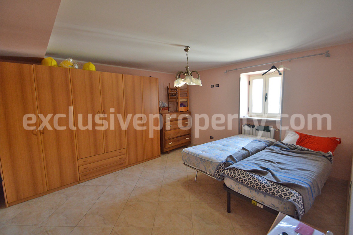 Charming Stone Country House for Sale in Molise - Italy with Land - Fireplace and Panoramic Views