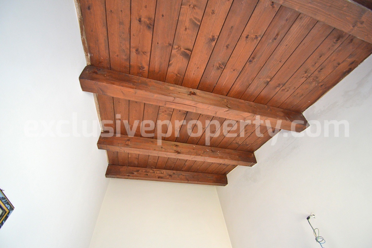 Charming Stone Country House for Sale in Molise - Italy with Land - Fireplace and Panoramic Views