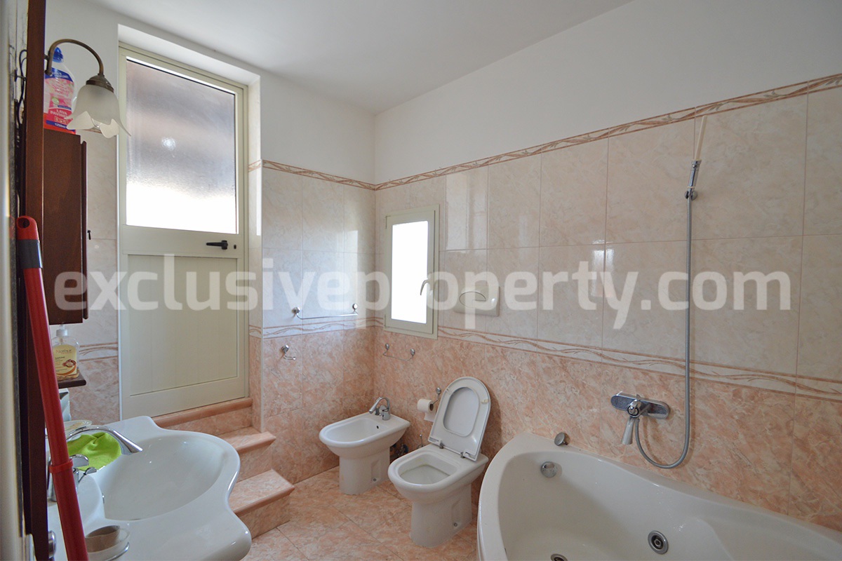 Charming Stone Country House for Sale in Molise - Italy with Land - Fireplace and Panoramic Views