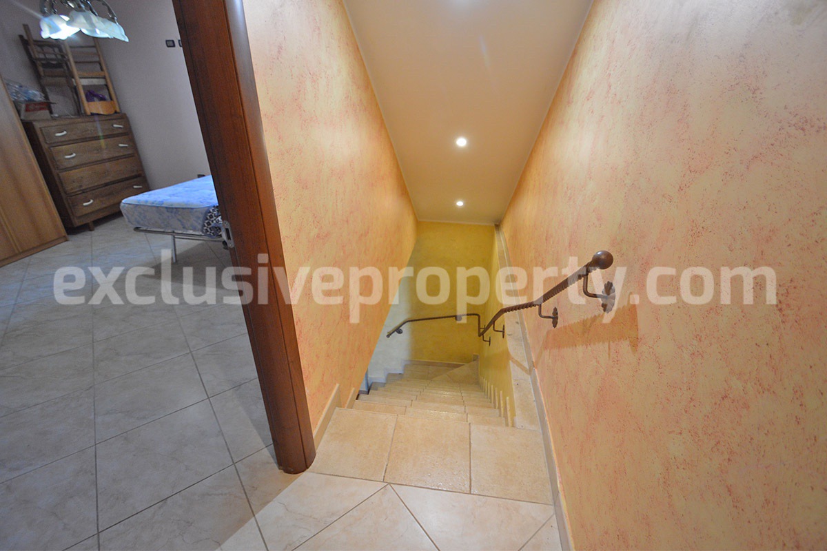 Charming Stone Country House for Sale in Molise - Italy with Land - Fireplace and Panoramic Views