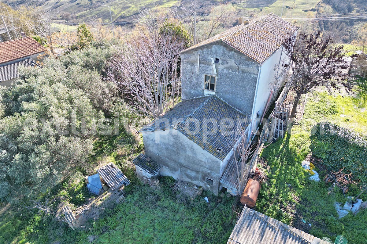Charming Country House for Renovation with Land for Sale in Abruzzo - Italy - Peaceful Scerni Location