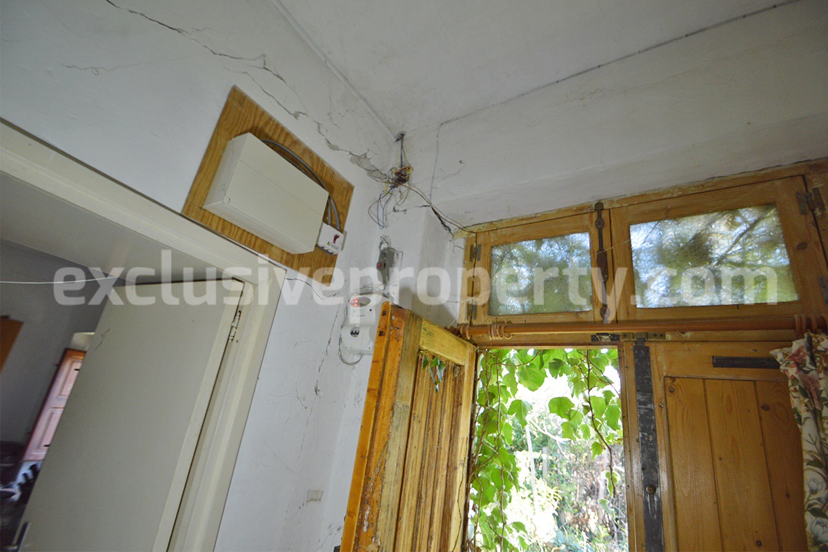 Charming Country House for Renovation with Land for Sale in Abruzzo - Italy - Peaceful Scerni Location