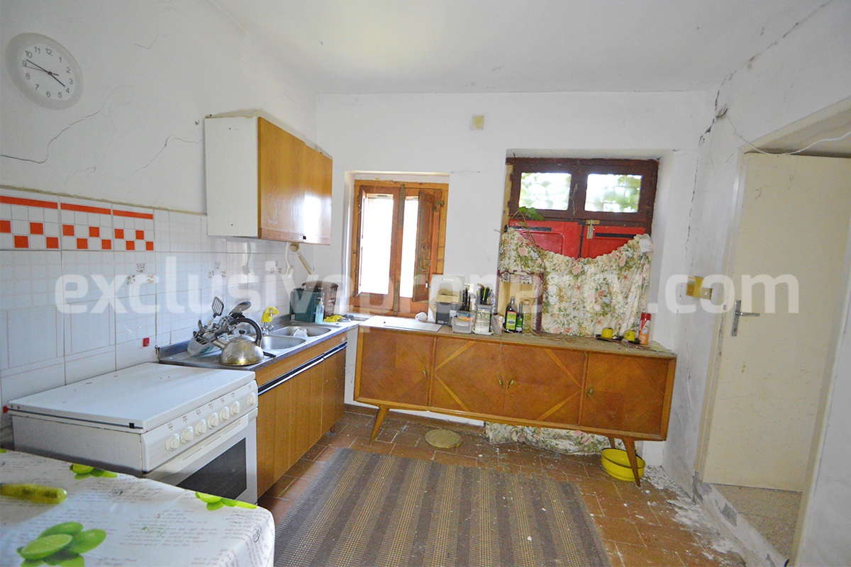 Charming Country House for Renovation with Land for Sale in Abruzzo - Italy - Peaceful Scerni Location