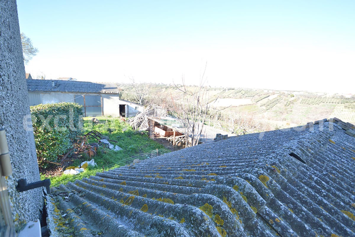 Charming Country House for Renovation with Land for Sale in Abruzzo - Italy - Peaceful Scerni Location