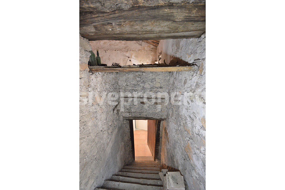 Historic Noble Palace to Restore with Private Terrace and Stone Wine Cellar - Carpinone - Molise - Italy