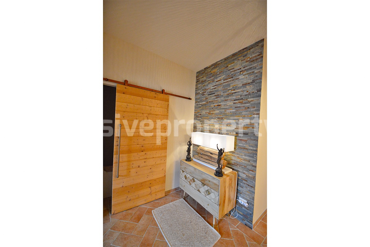 Stone Country House for Sale in Busso - Molise - Italy - Renovated Property with Guesthouse - Land and Terrace