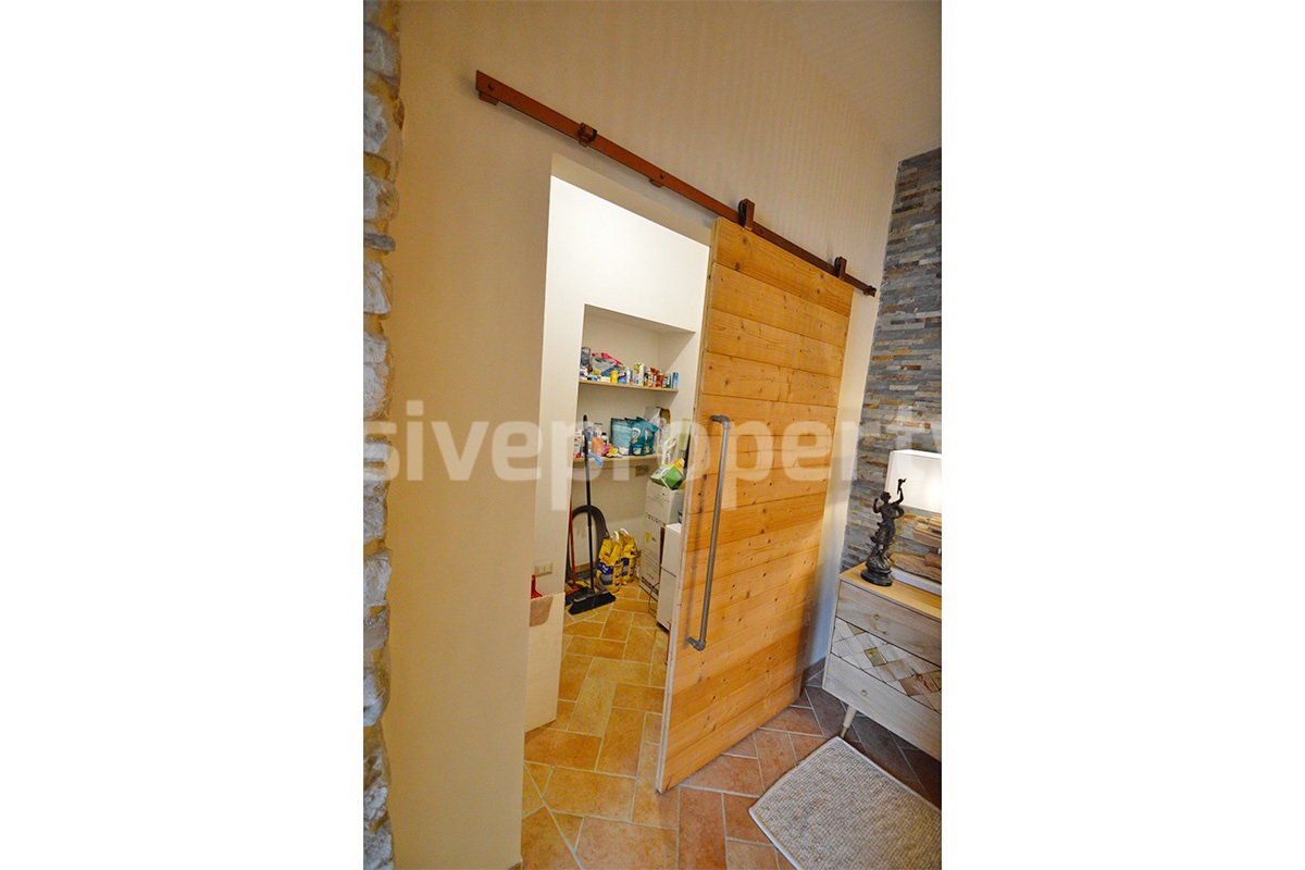 Stone Country House for Sale in Busso - Molise - Italy - Renovated Property with Guesthouse - Land and Terrace