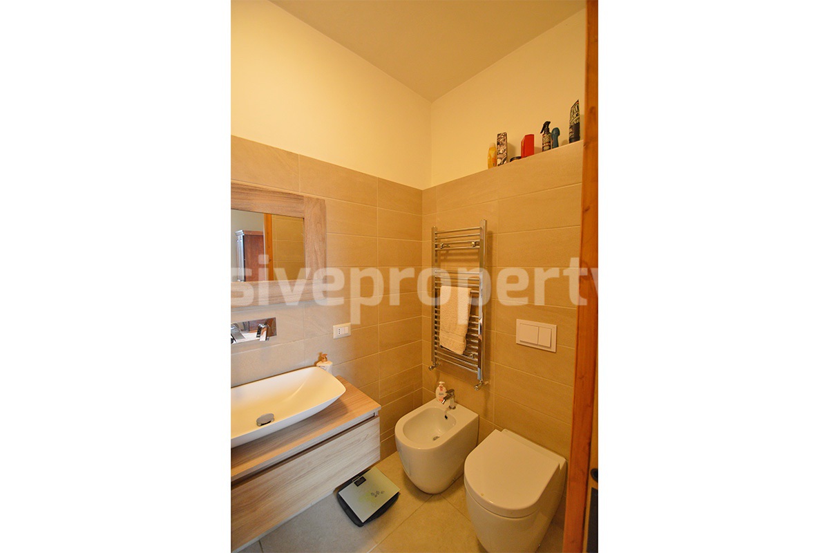 Stone Country House for Sale in Busso - Molise - Italy - Renovated Property with Guesthouse - Land and Terrace