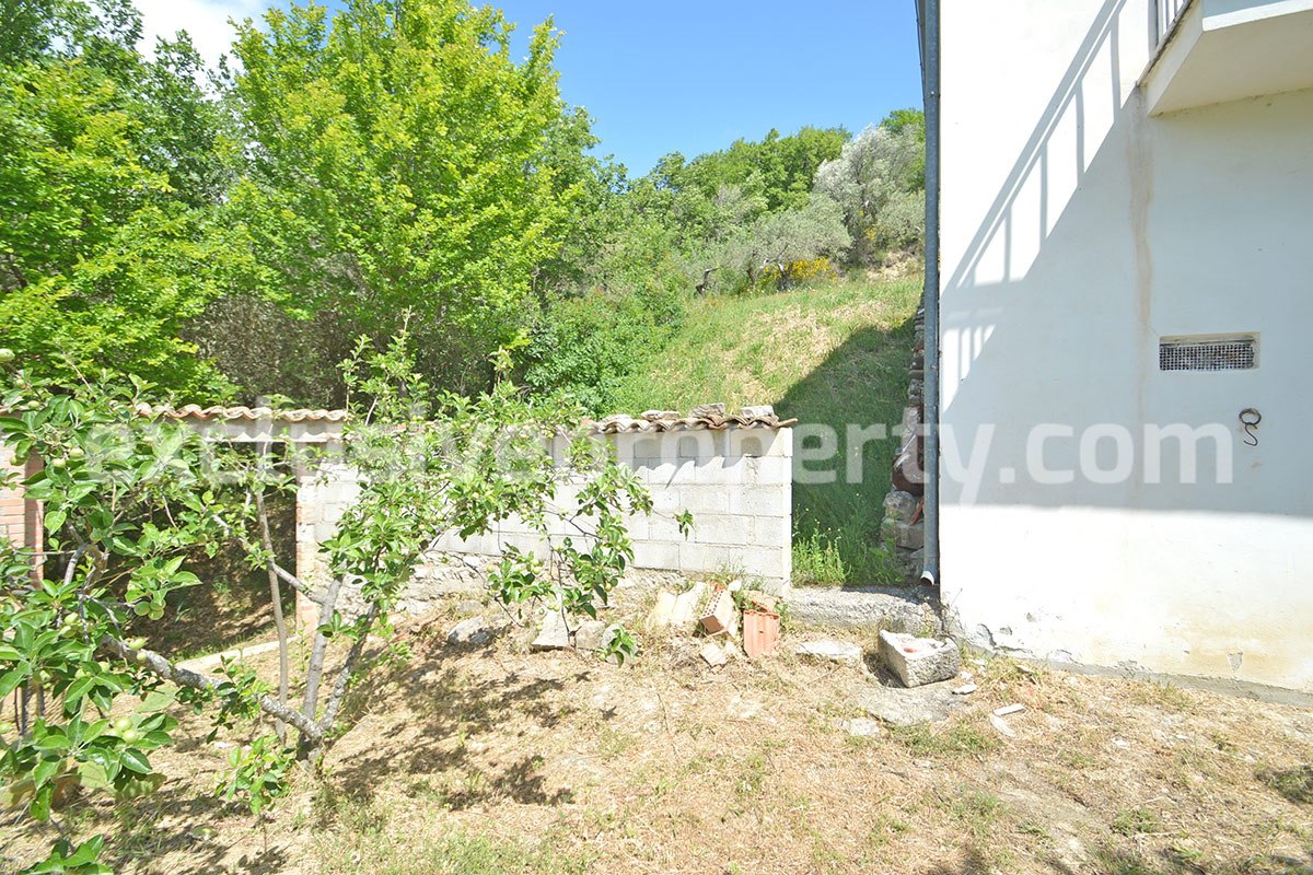 House surrounded by nature with land and centuries-old olive trees for sale 4