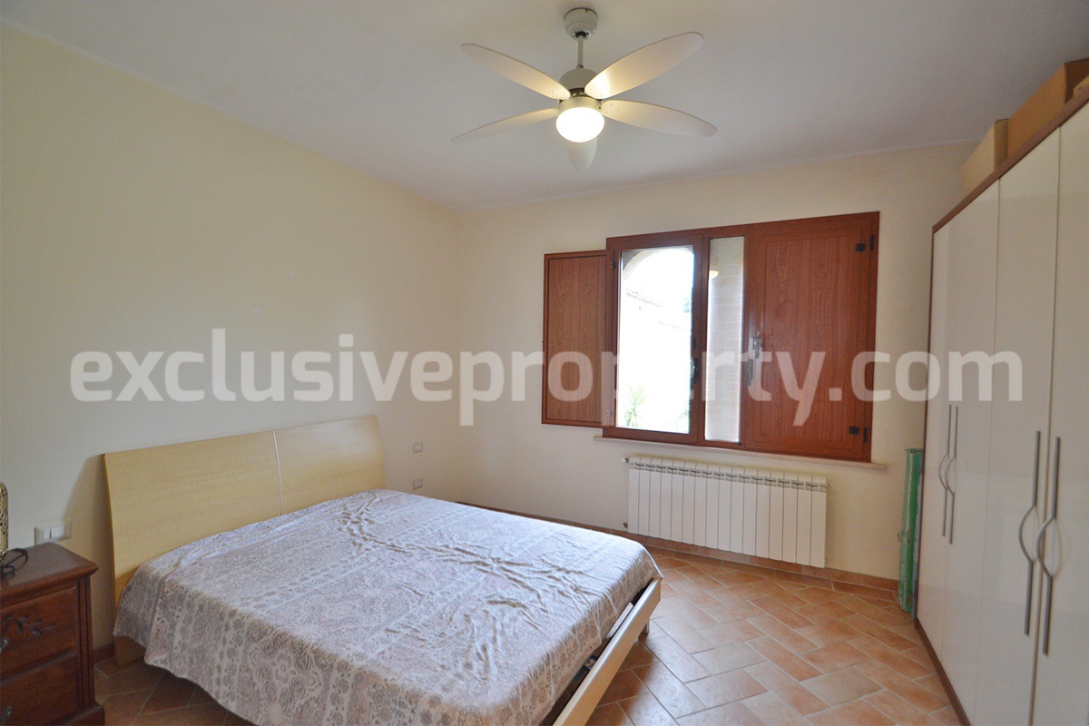 Stone Country House for Sale in Busso - Molise - Italy - Renovated Property with Guesthouse - Land and Terrace