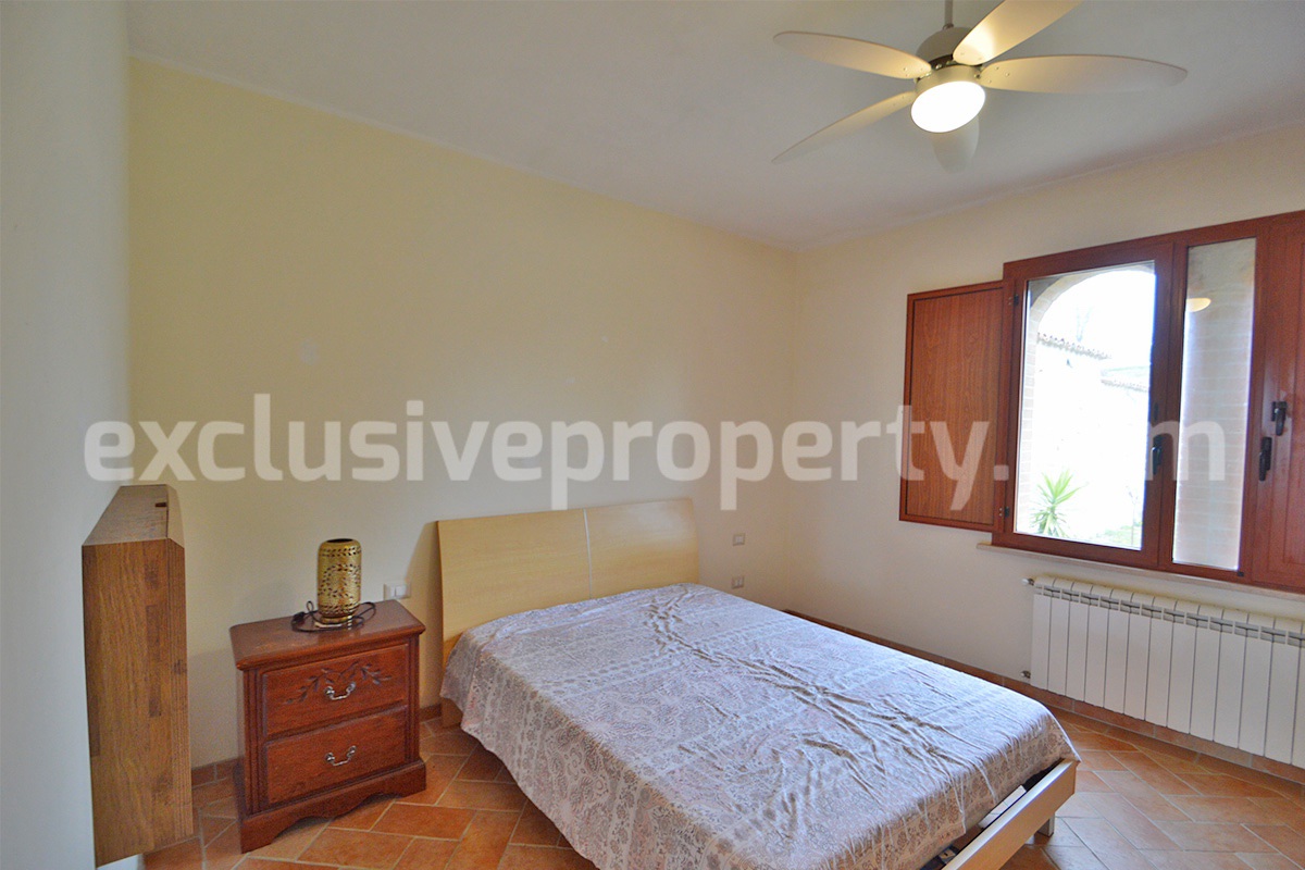 Stone Country House for Sale in Busso - Molise - Italy - Renovated Property with Guesthouse - Land and Terrace