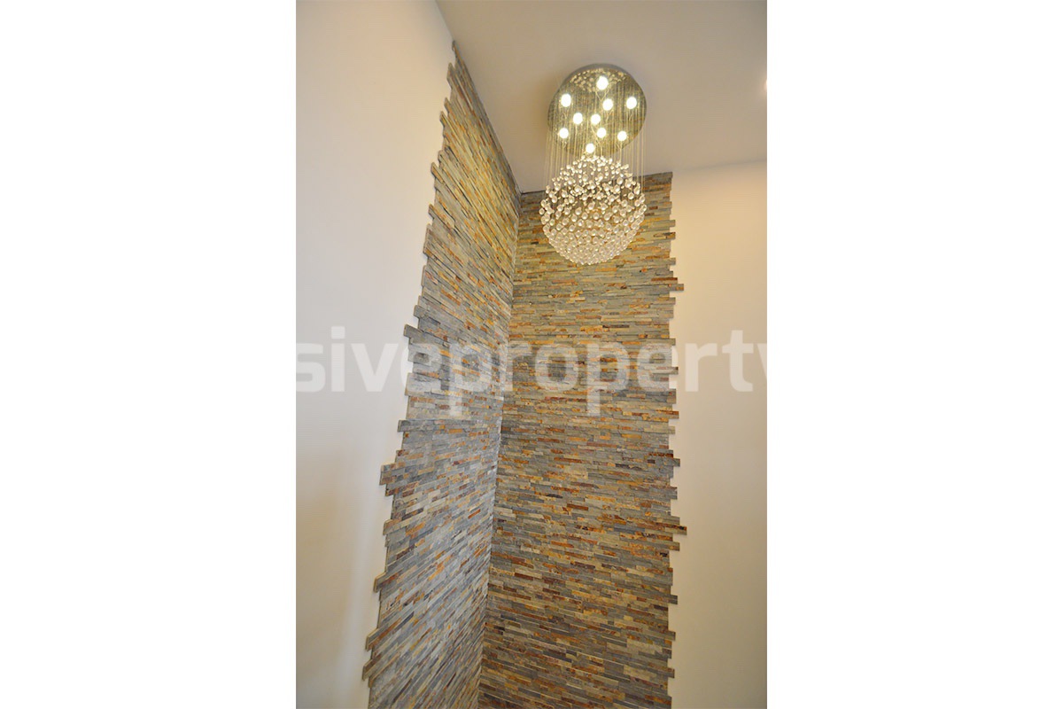 Stone Country House for Sale in Busso - Molise - Italy - Renovated Property with Guesthouse - Land and Terrace