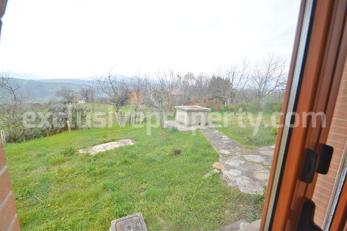 Stone Country House for Sale in Busso - Molise - Italy - Renovated Property with Guesthouse - Land and Terrace