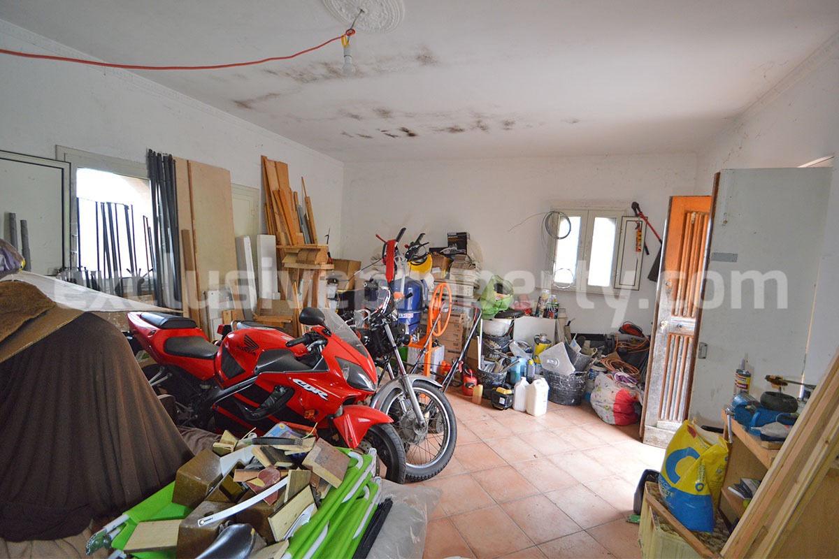 Stone Country House for Sale in Busso - Molise - Italy - Renovated Property with Guesthouse - Land and Terrace